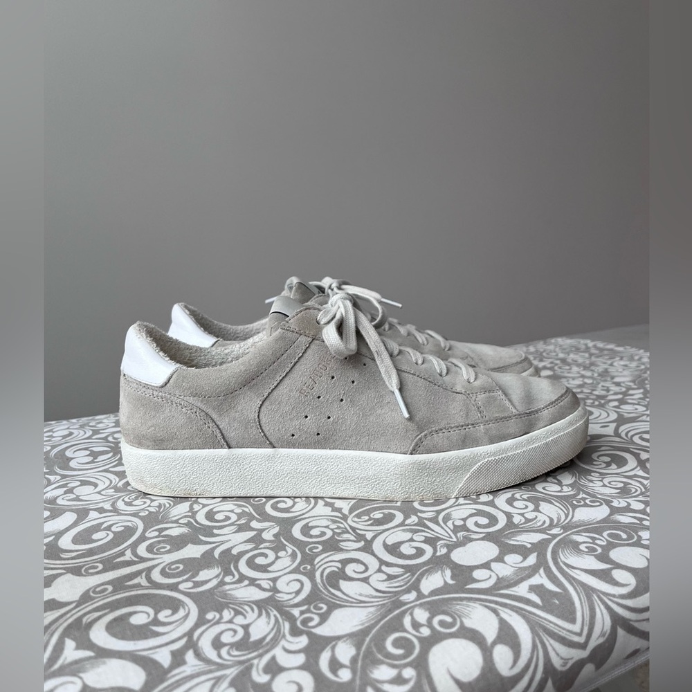 RE/DONE Grey/Tan Suede 90s Skate Sneakers